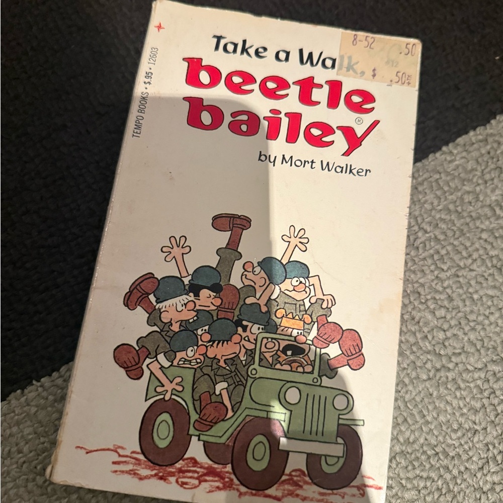 Take a Walk with Beetle Bailey Comic Book